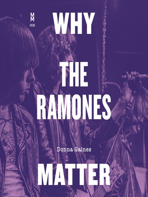 Cover image for Why the Ramones Matter
